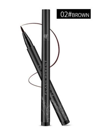 Popular Cotton-Tipped Intense Black Eyeliner Pen, Waterproof and Smudge-Proof