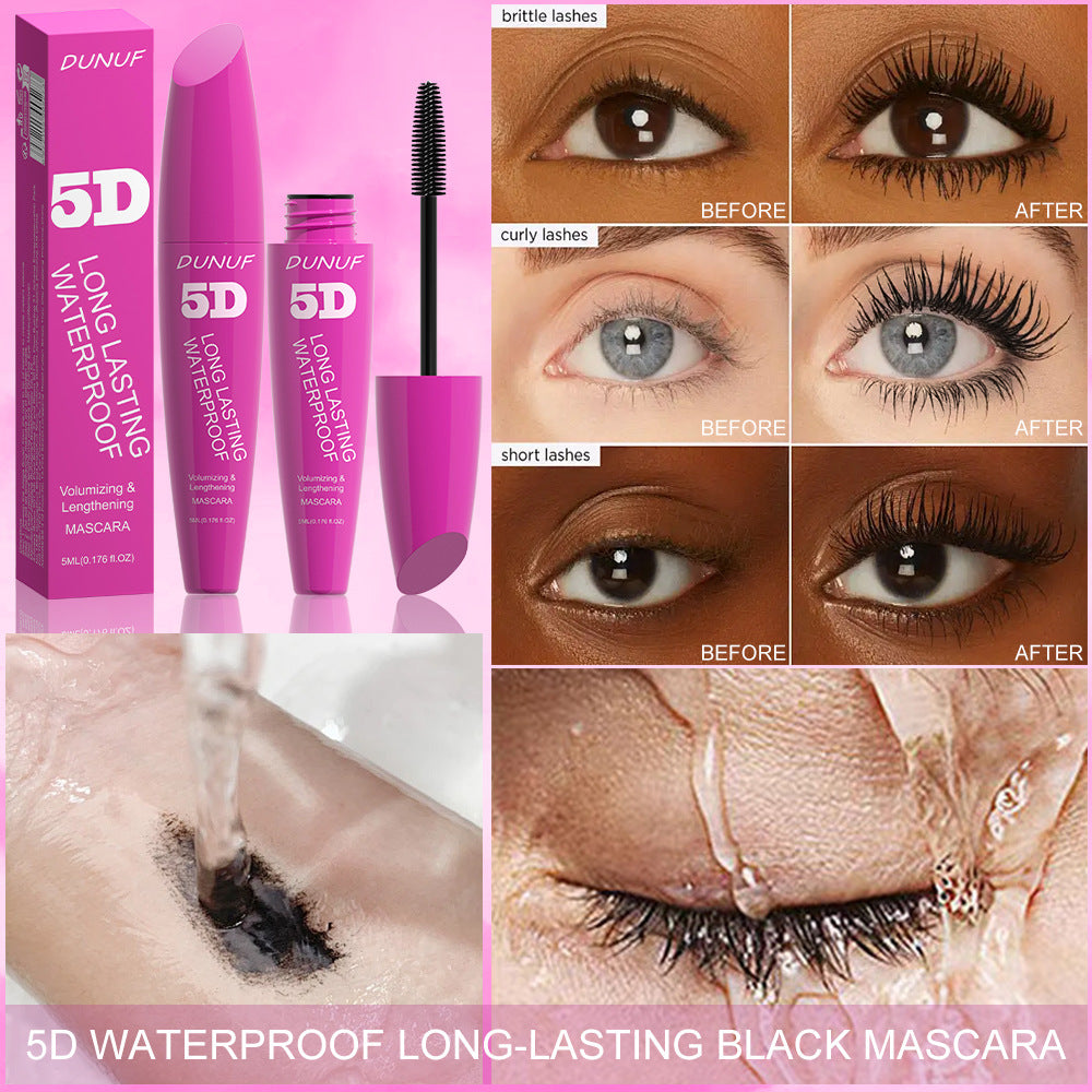 Popular 5D Long-Lasting Waterproof Volumizing Mascara-Homeunderwear